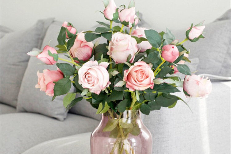 American retro artificial flower Bulgarian rose wholesale 400 – 副本