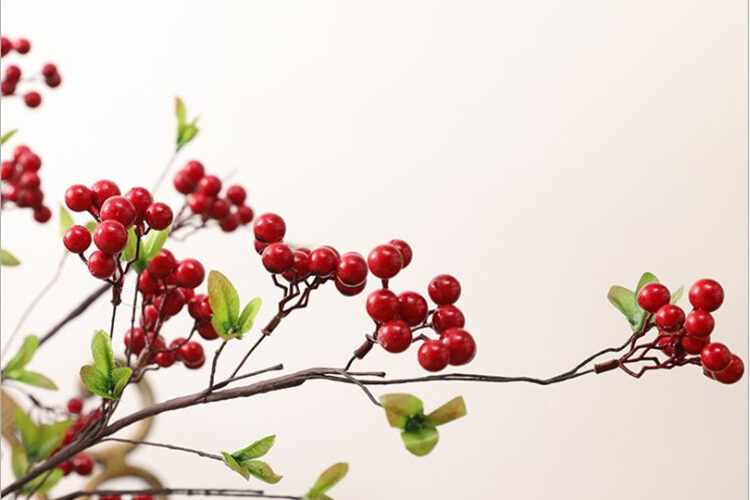 Fortune fruit berry wedding decoration artificial berry wholesale (4)