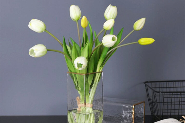 High Quality Real Touch Faux Tulip Flowe (2)
