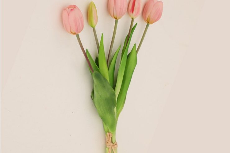 High Quality Real Touch Faux Tulip Flowe (5)
