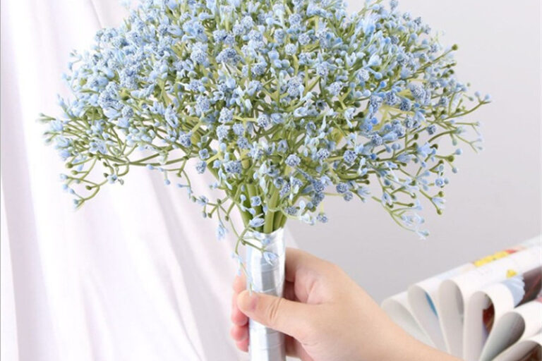 Wholesale Selling Babysbreath Gypsophila Babysbreath Pink artificial flowers (1)