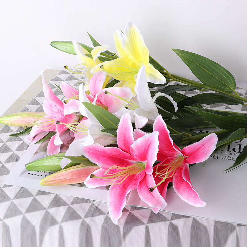 Factory Wholesale Decorative Real Touch Artificial Calla Lily Large