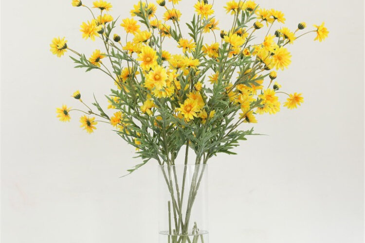 Good Quality Cheap Artificial Silk Crab Claw Chrysanthemum For Decoration (3)