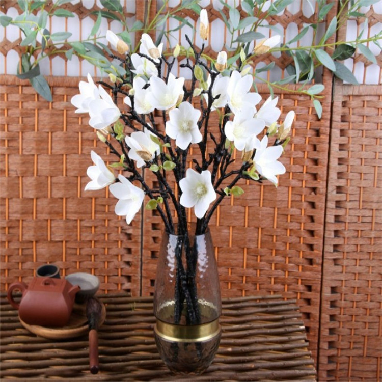 High End Artificial Real Touch Orchid Flower Plant For Hotel Garden