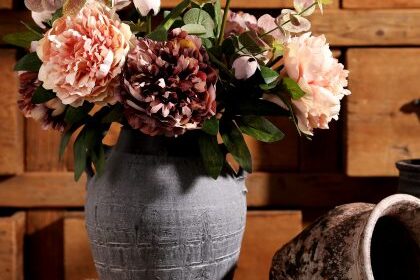 Hotsale artificial peony flower wall cloth backdrop for sale (6)