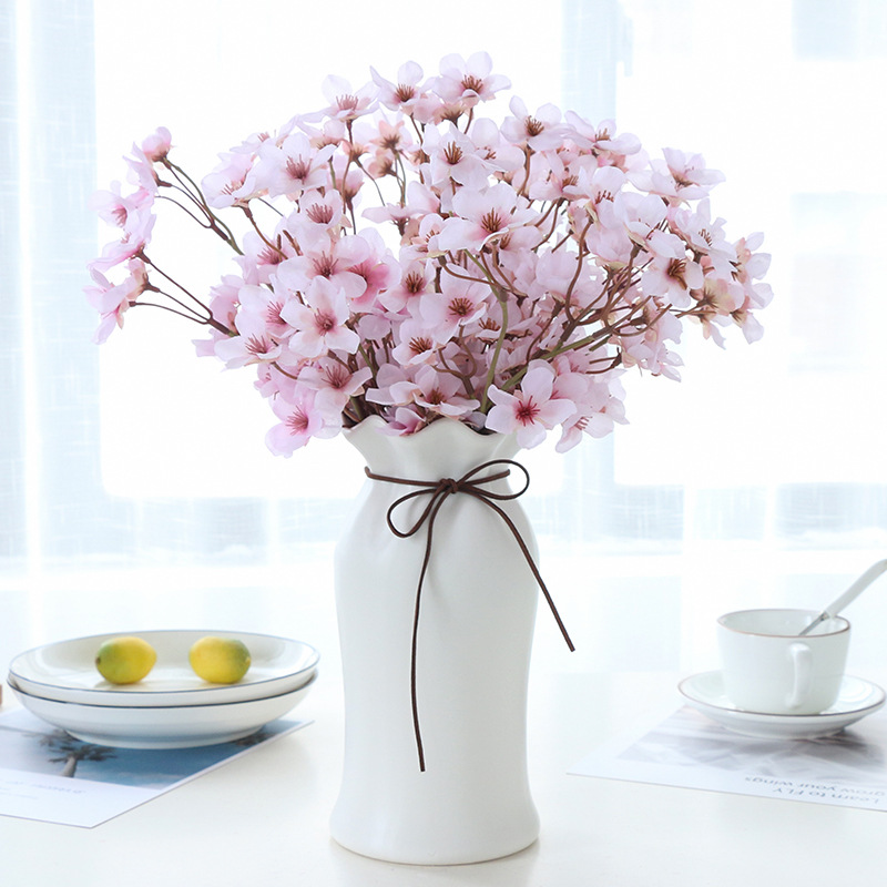 Large simulated silk cherry blossom tree artificial cherry blossom for