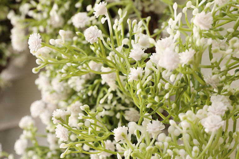 Rural style large gypsophila garland American shooting props gypsophila rattan (3)