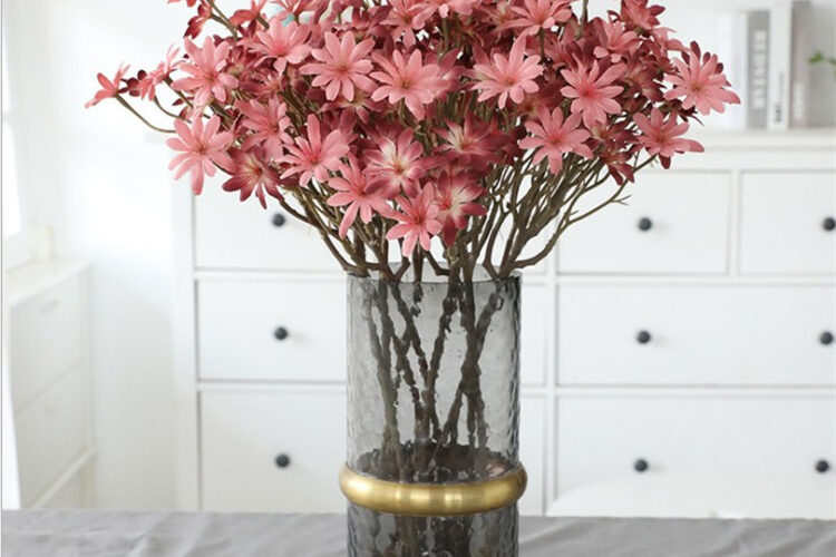 Small Silk Scrapbooking Flowers Artificial Chrysanthemum (1)