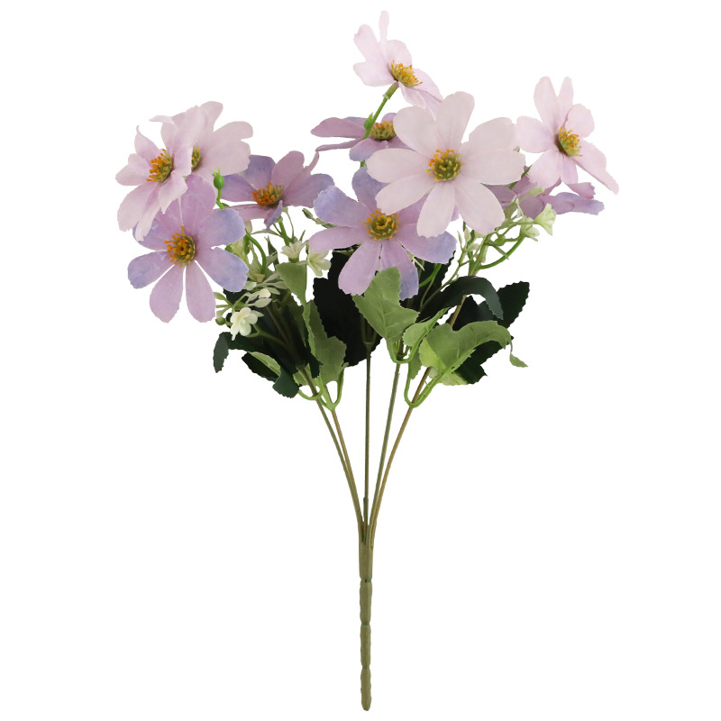 Wedding simulation flowers wedding guide layout artificial flowers home decoration flowers chrysanthemum (2)