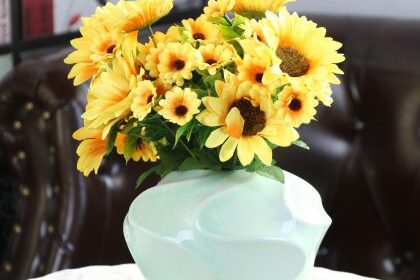Wholesale Dried Artificial Sunflower Bouquet Preserved Sunflower For Home Wedding Party Decoration (2) – 400