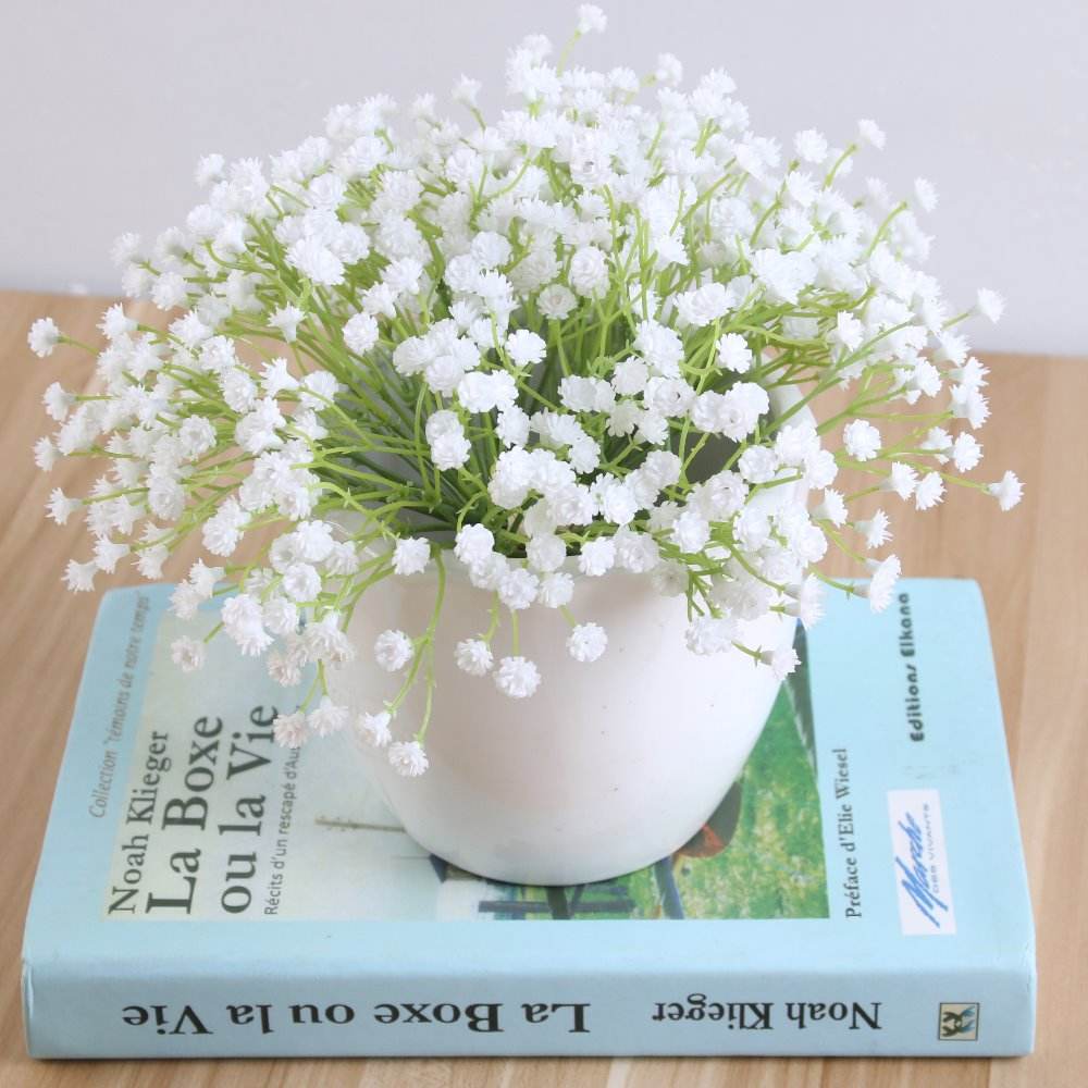 Mini Artificial Baby’s Breath Bouquet for Wedding, Hotel & Home Decoration (3)