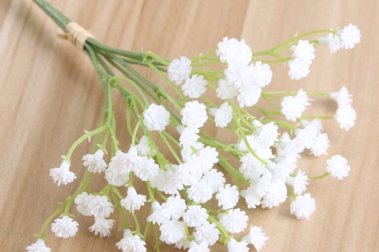 Mini Artificial Baby’s Breath Bouquet for Wedding, Hotel & Home Decoration (5)